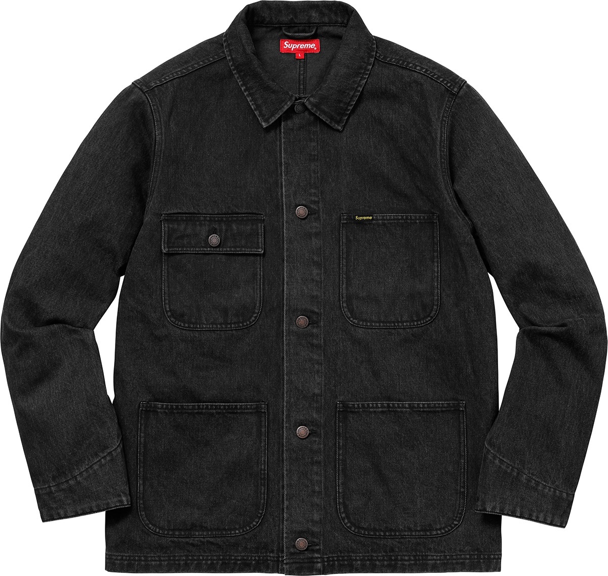 NY Tapestry Denim Chore Coat view 6
